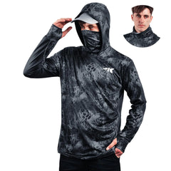 KastKing Men's Long Sleeve Fishing Shirt (With Neck Gaiter)