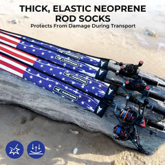 KastKing MeshGuard Neoprene Rod Socks