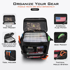 KastKing KarryAll Fishing Tackle Bags - Medium