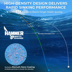 KastKing Hammer Depth Charge Weighted Fishing Line