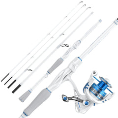KastKing Centron Lite Travel Spinning Fishing Rod and Reel Combo