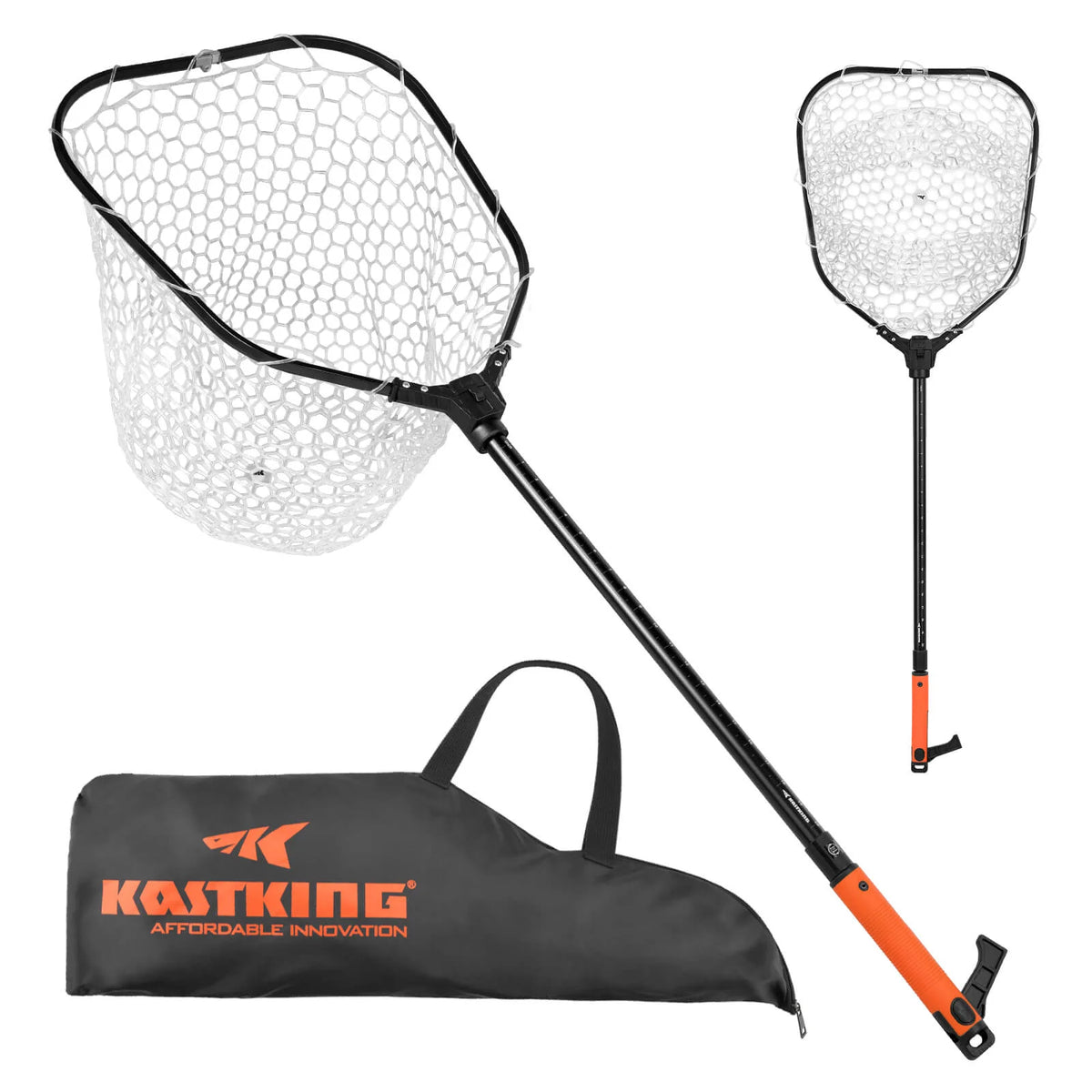KastKing Brutus Foldable Extendable Fishing Net With Boat Hook