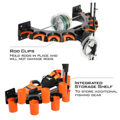 KastKing V10LS Spooling Station and Rod Rack