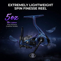 KastKing Kestrel SE Spin Finesse Spinning Rod and Reel Combo