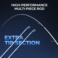 KastKing Centron Lite Travel Spinning Fishing Rod and Reel Combo